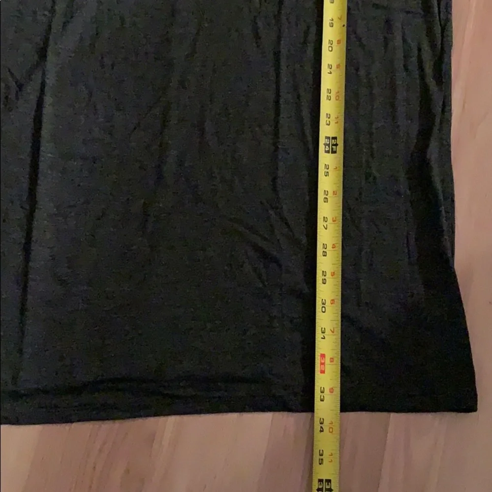 NEW Cozy Gray Long Sleeve Dress L - Picture 7 of 7